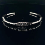 Elegant Silver Cuff Bracelet