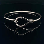 Elegant Silver Wire Bracelet