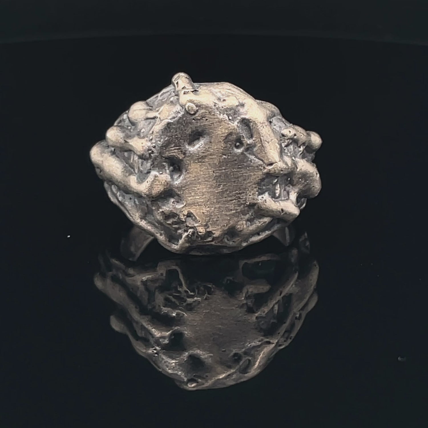 Unique Artistic Silver Ring