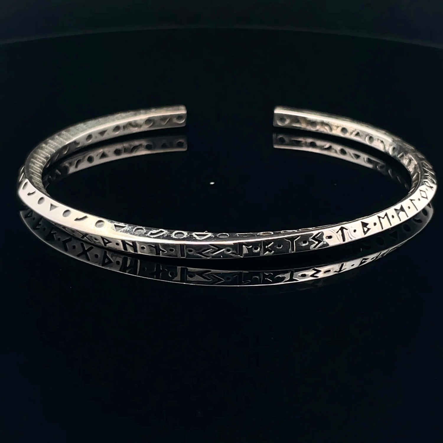 Elegant Silver Cuff Bracelet