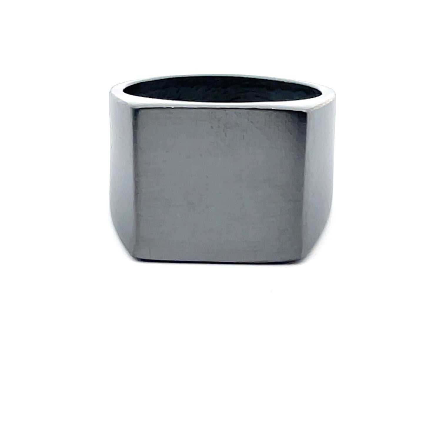 Sleek Modern Silver Ring