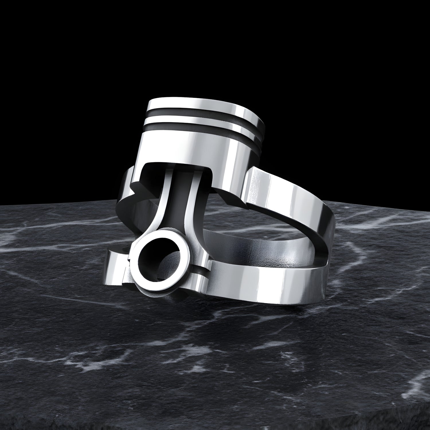 Cylric Biker Skull Ring