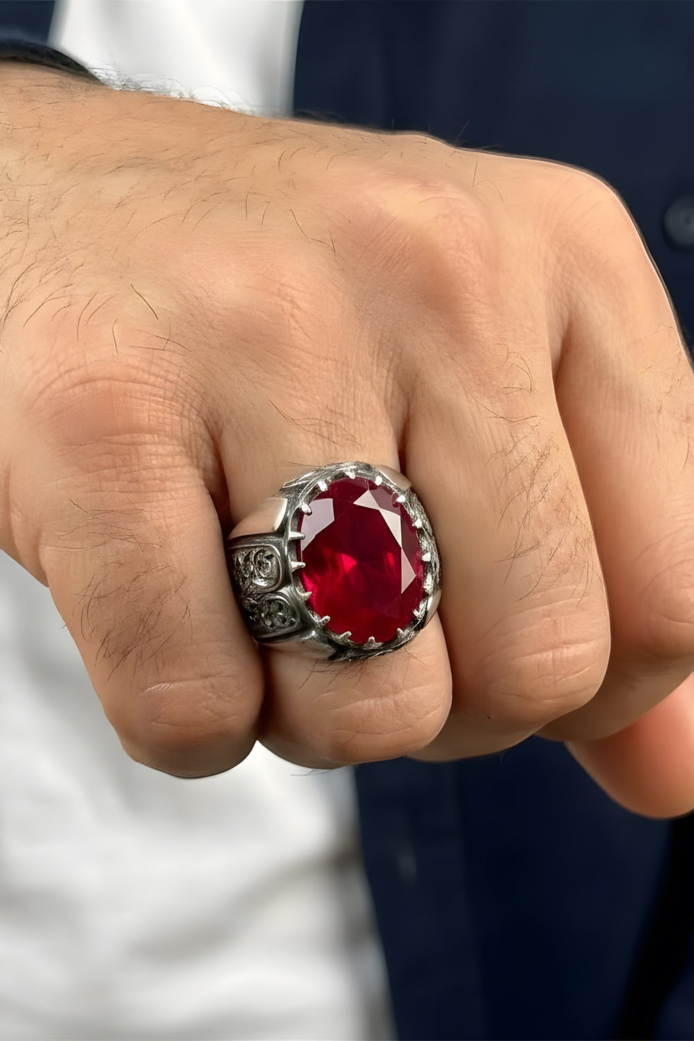 Tavrix Hand Engraved Ring