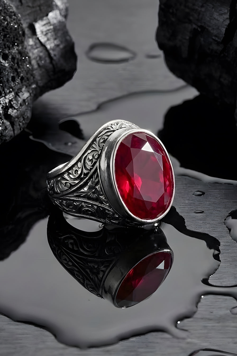 Deyvric Hand Engraved Ring