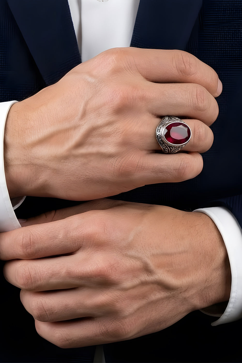 Deyvric Hand Engraved Ring