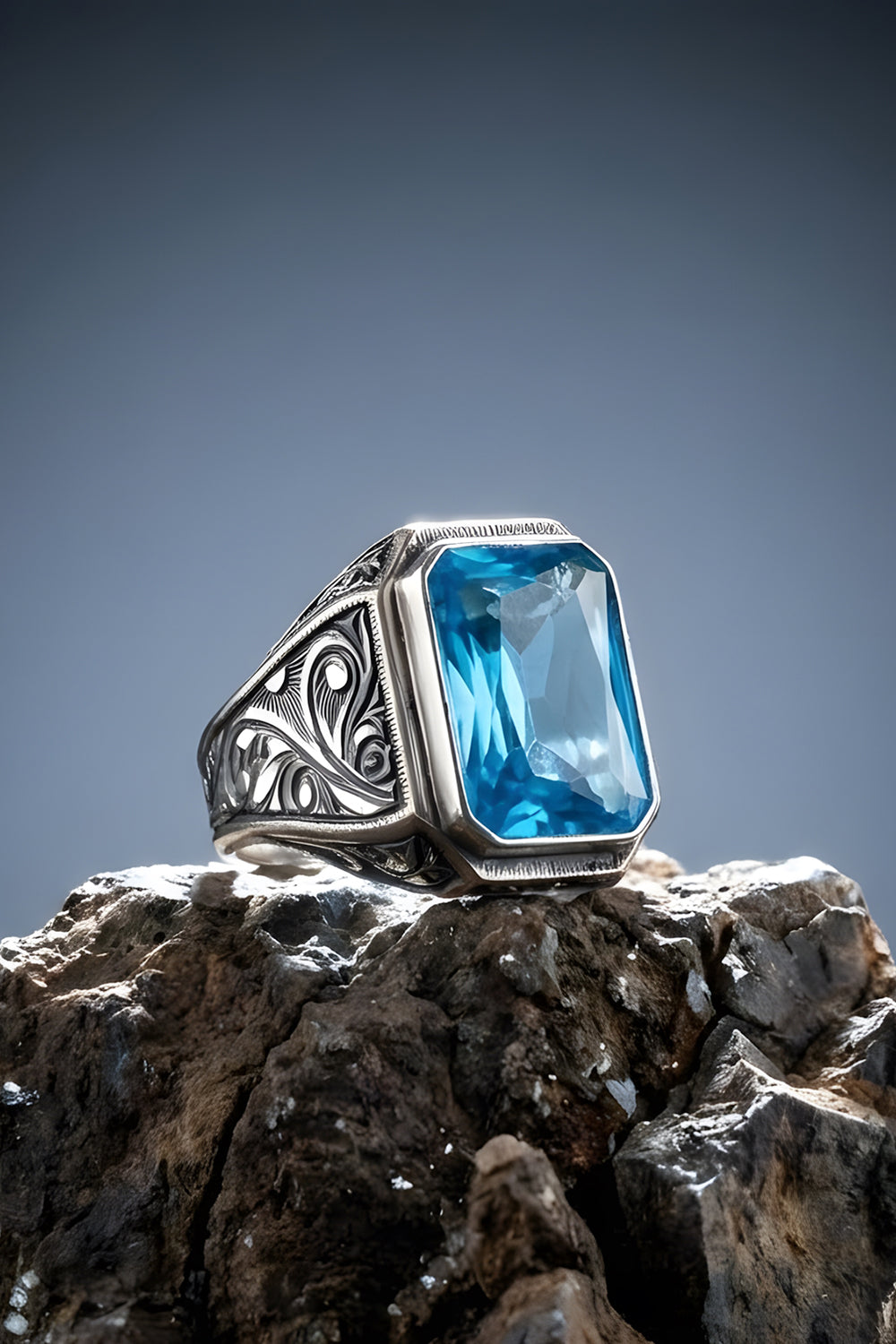 Korvon Hand Engraved Ring