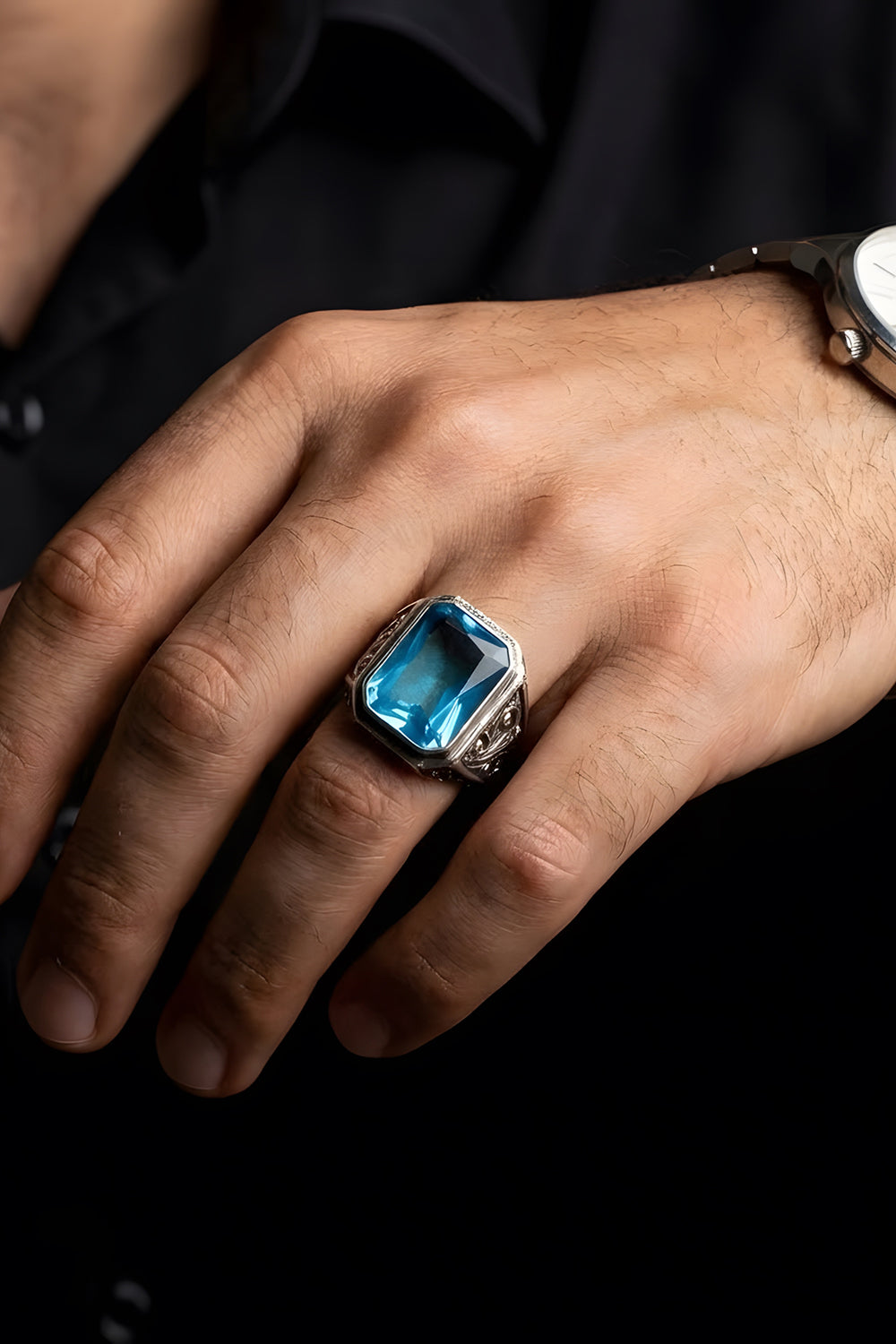 Korvon Hand Engraved Ring