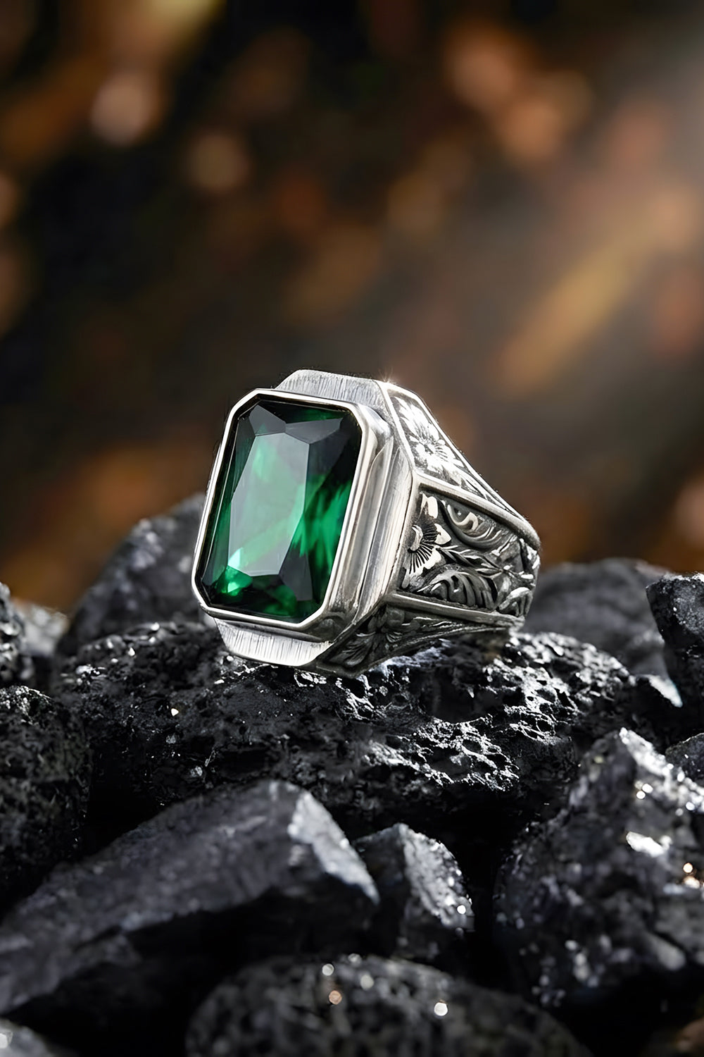 Alveric Hand Engraved Ring