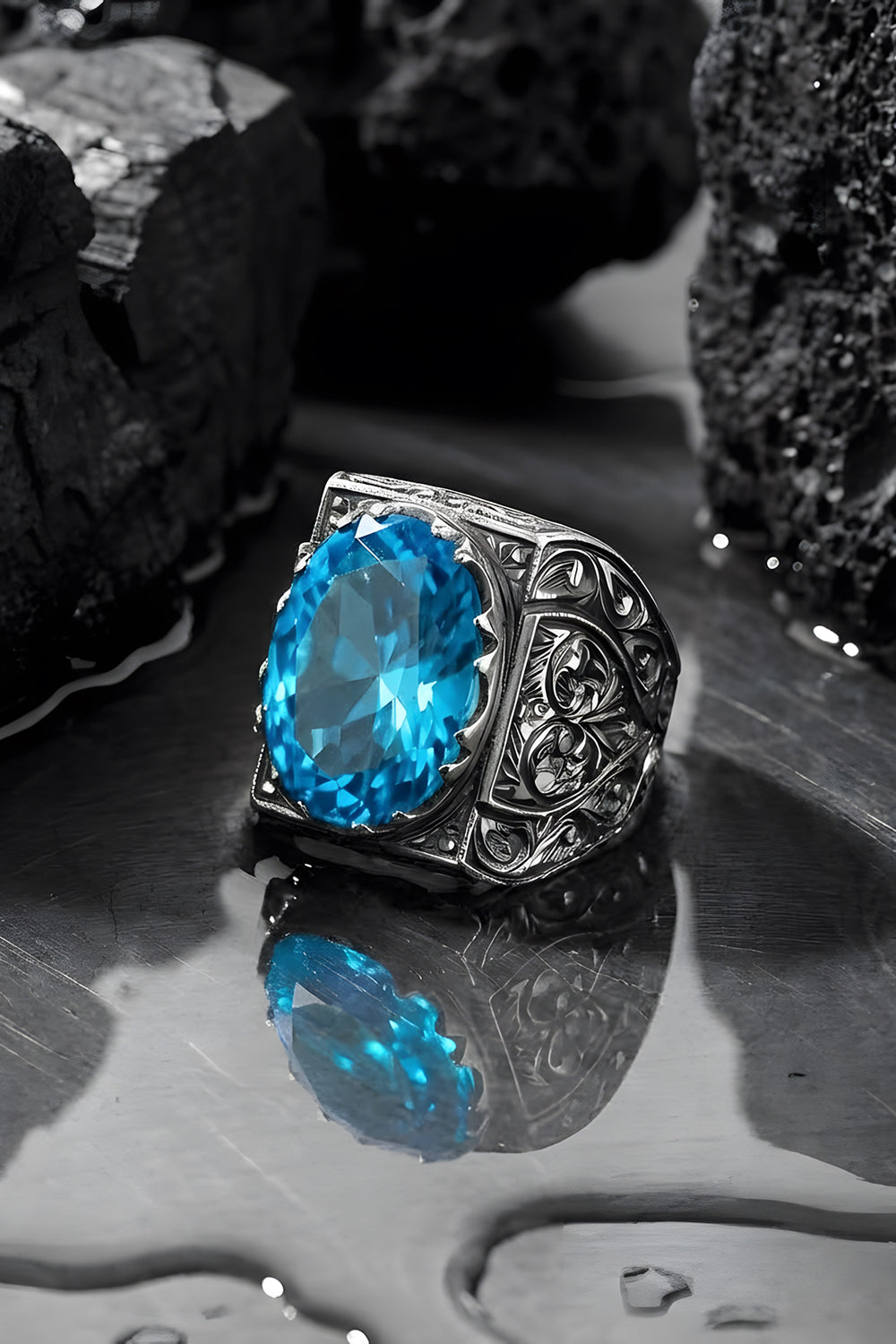 Velvric Hand Engraved Ring