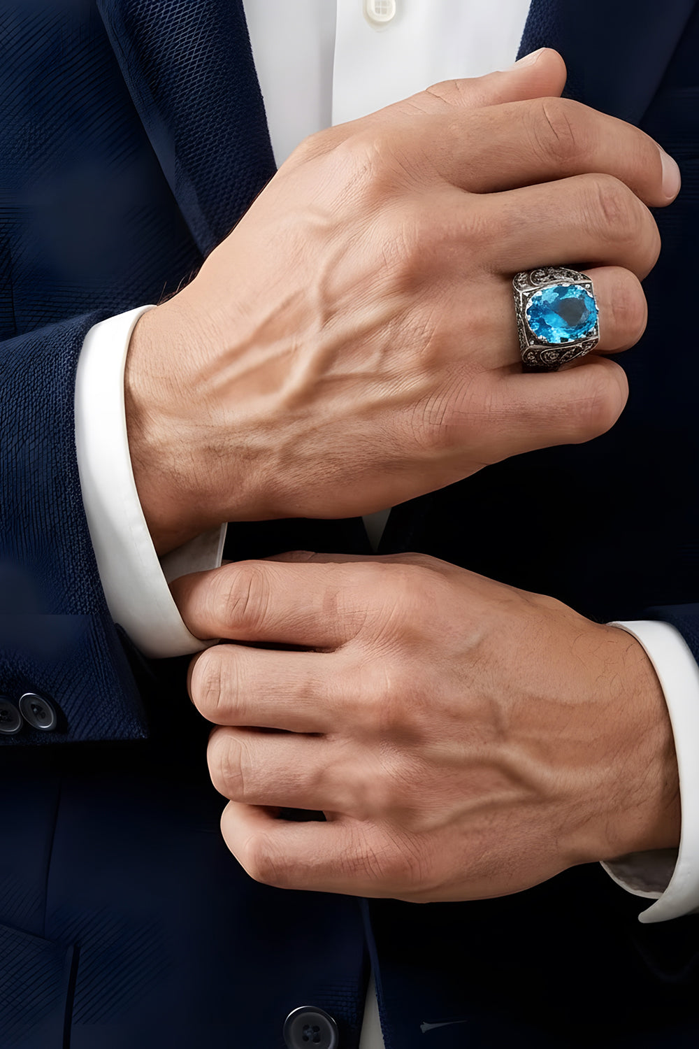 Velvric Hand Engraved Ring