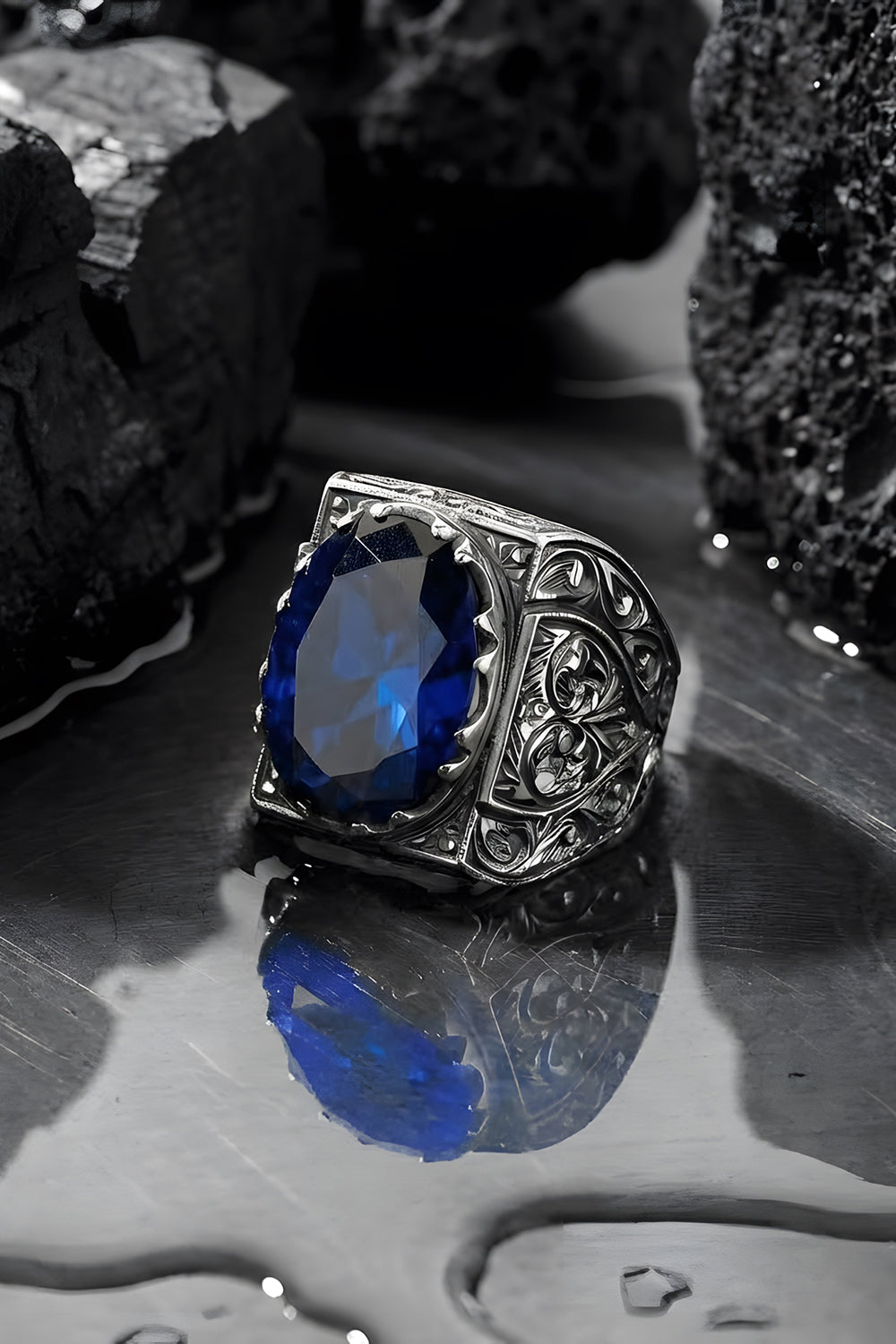 Zorricx Hand Engraved Ring