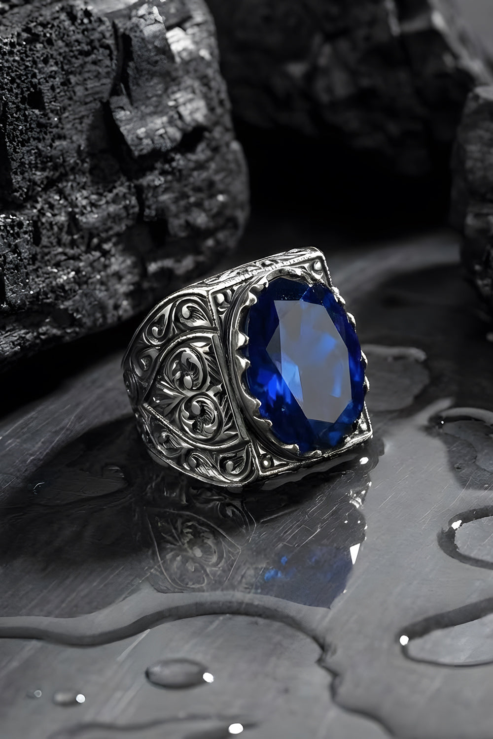 Zorricx Hand Engraved Ring