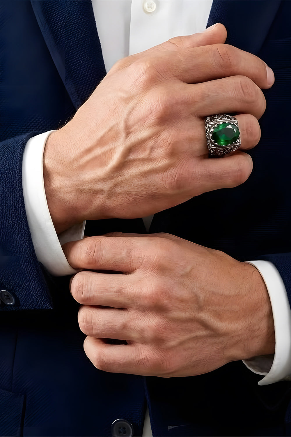 Elvornx Hand Engraved Ring