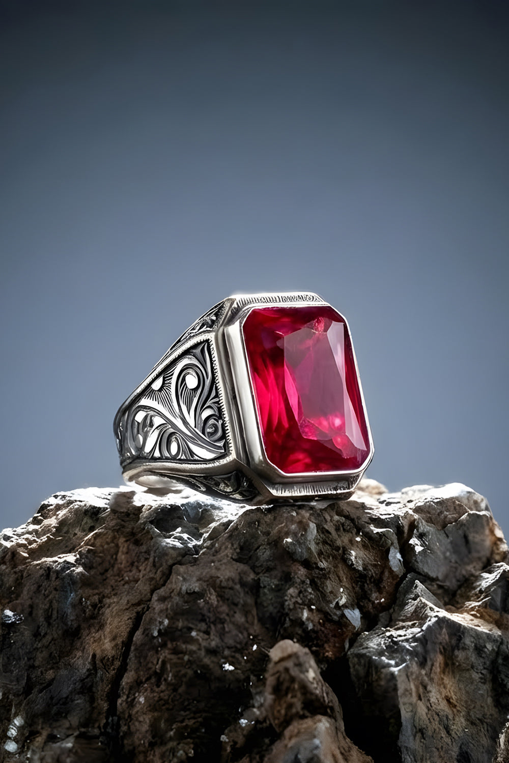 Alricor Hand Engraved Ring