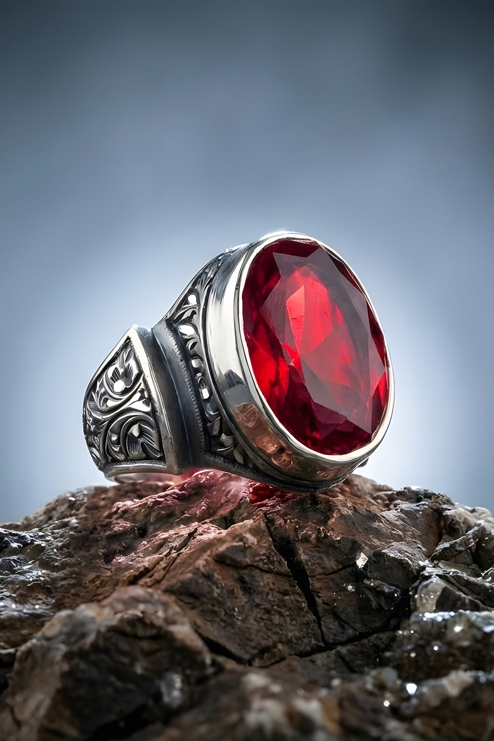 Cevric Hand Engraved Ring