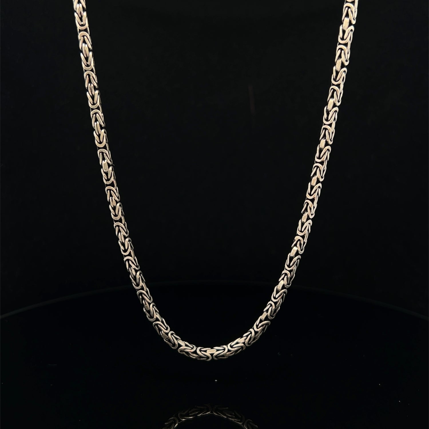 Sterling Silver Byzantine - 2.40mm