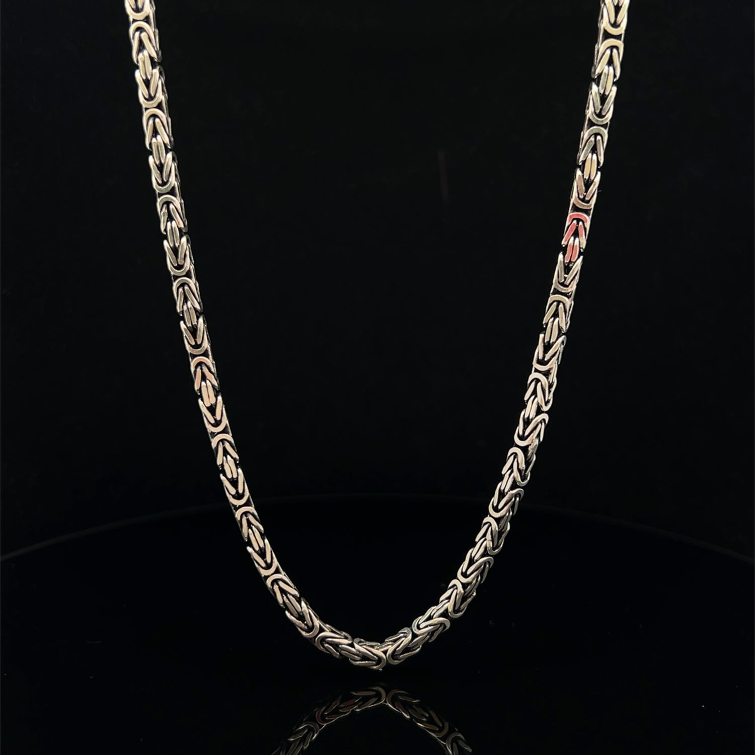 Sterling Silver Byzantine - 3.35mm
