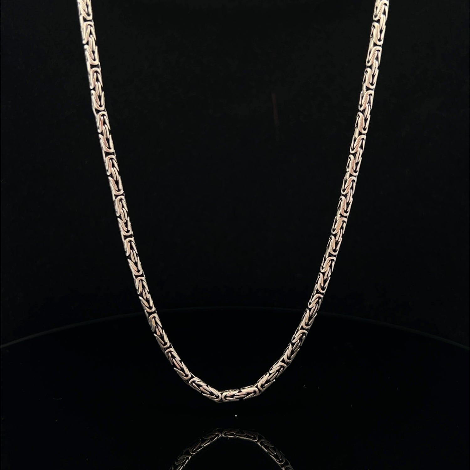 Sterling Silver Byzantine Chain - 2.80mm