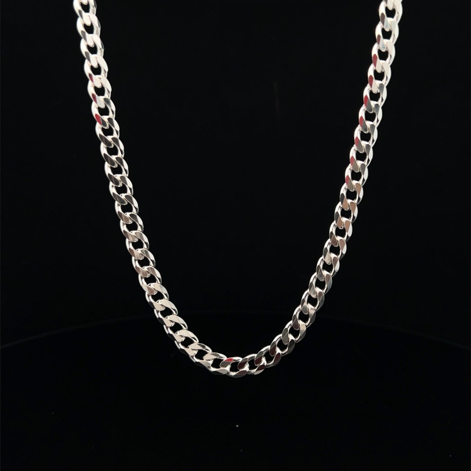 Sterling Silver Curb Chain - 5.20mm