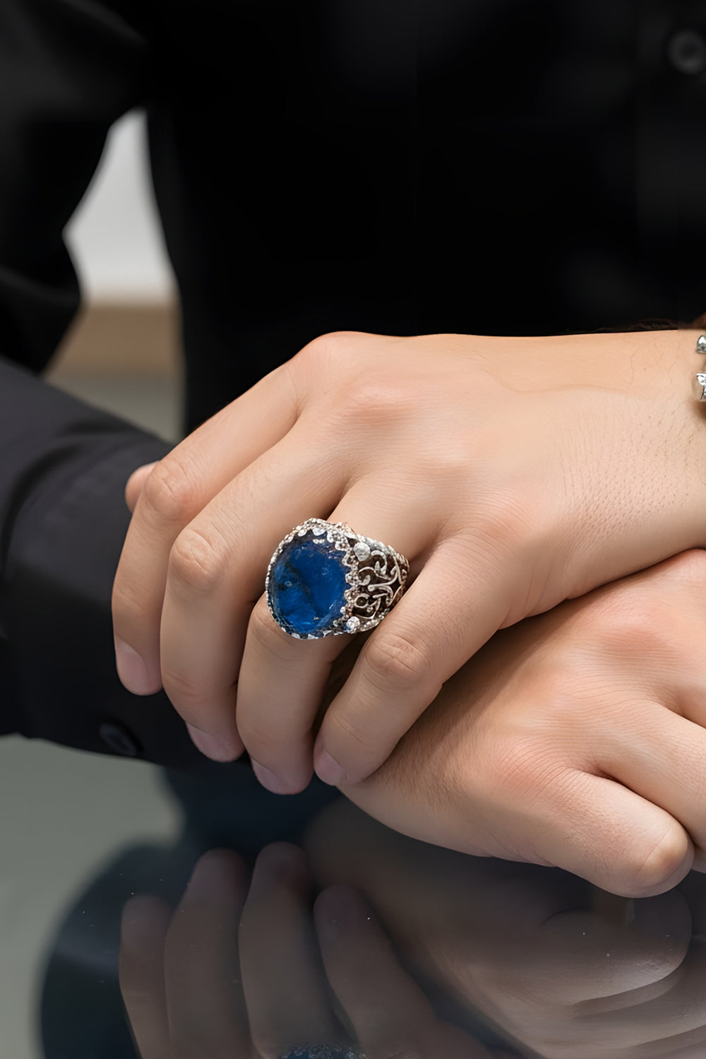 Orvex Mother of Pearl Silver Ring