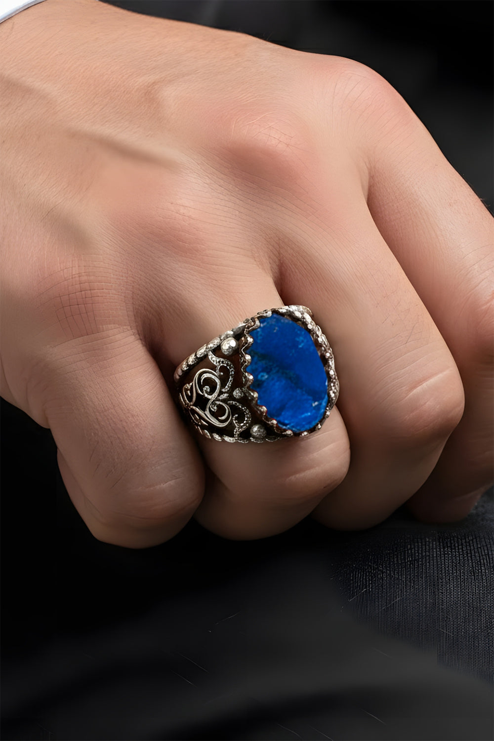 Sevra Mother of Pearl Silver Ring