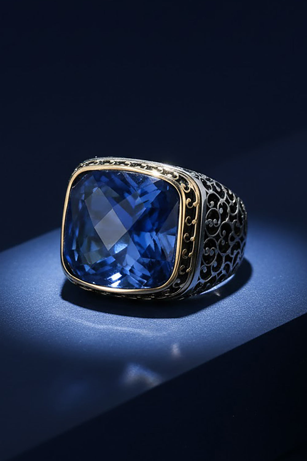 Zoran Zircon Silver Ring