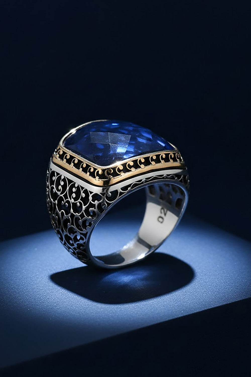 Zoran Zircon Silver Ring