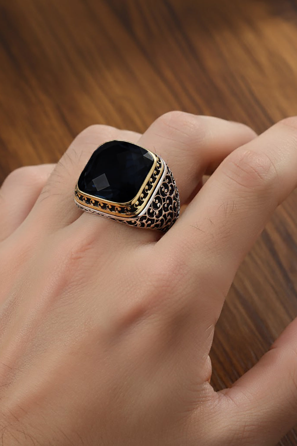 Tavric Zircon Silver Ring