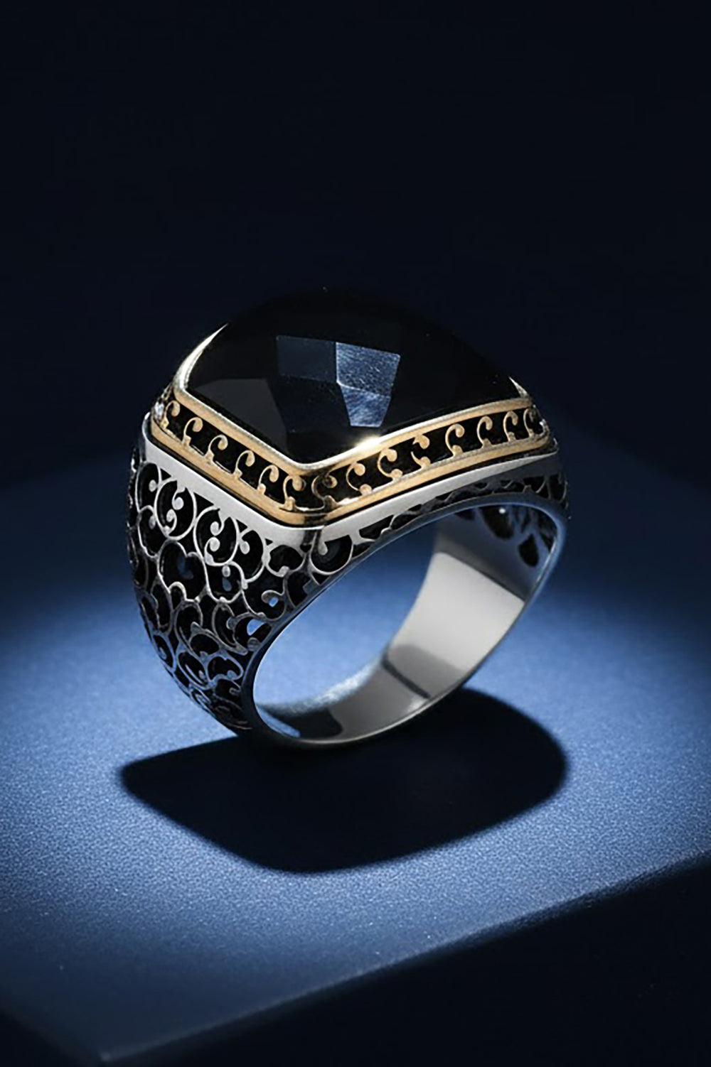 Tavric Zircon Silver Ring