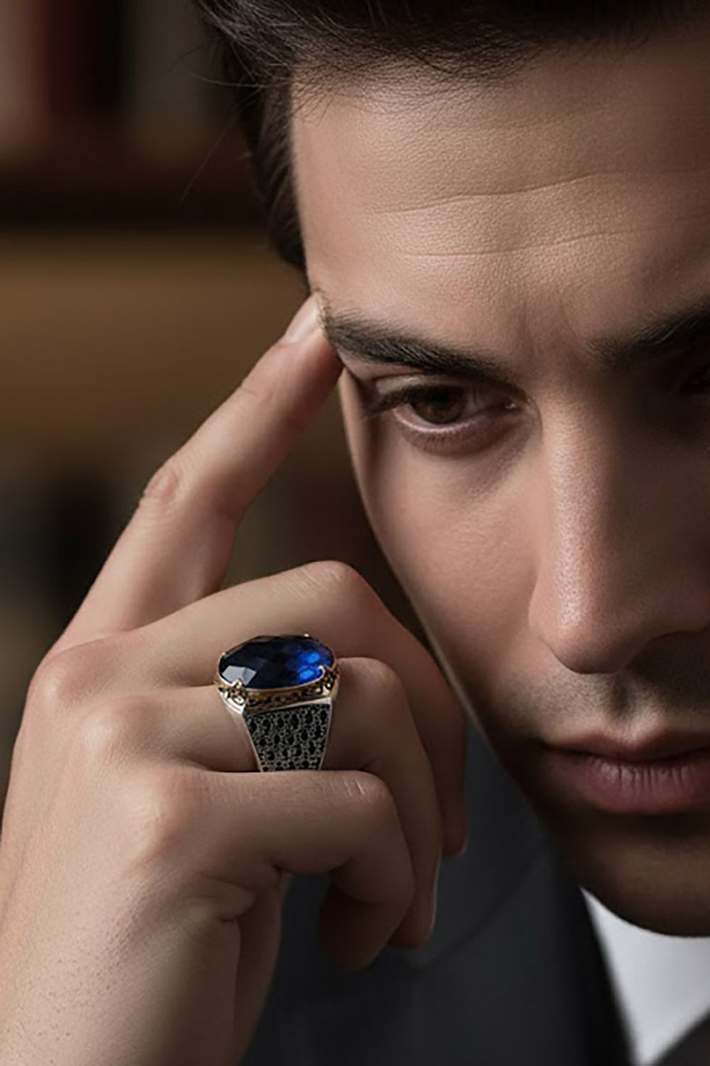 Navor Zircon Silver Ring