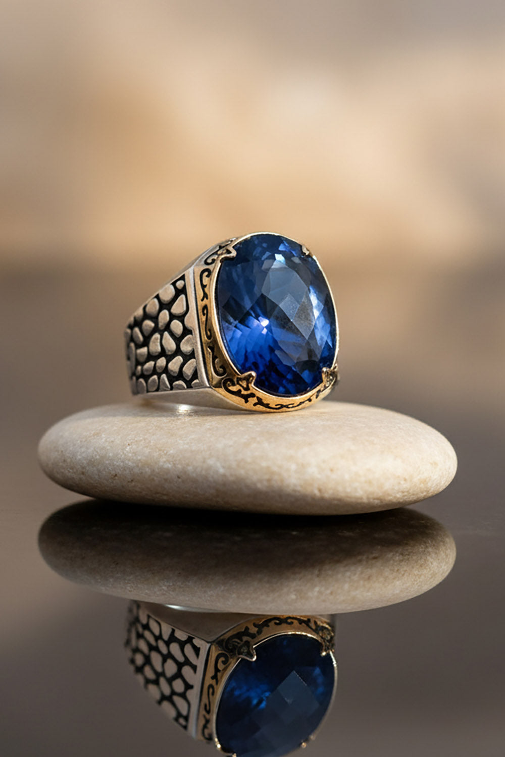 Trexen Zircon Silver Ring