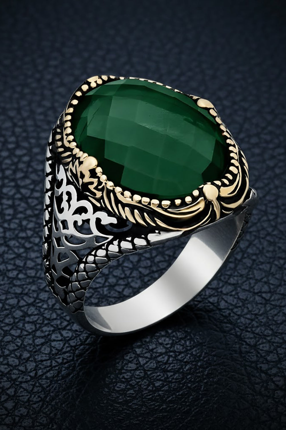 Kalen Zircon Silver Ring