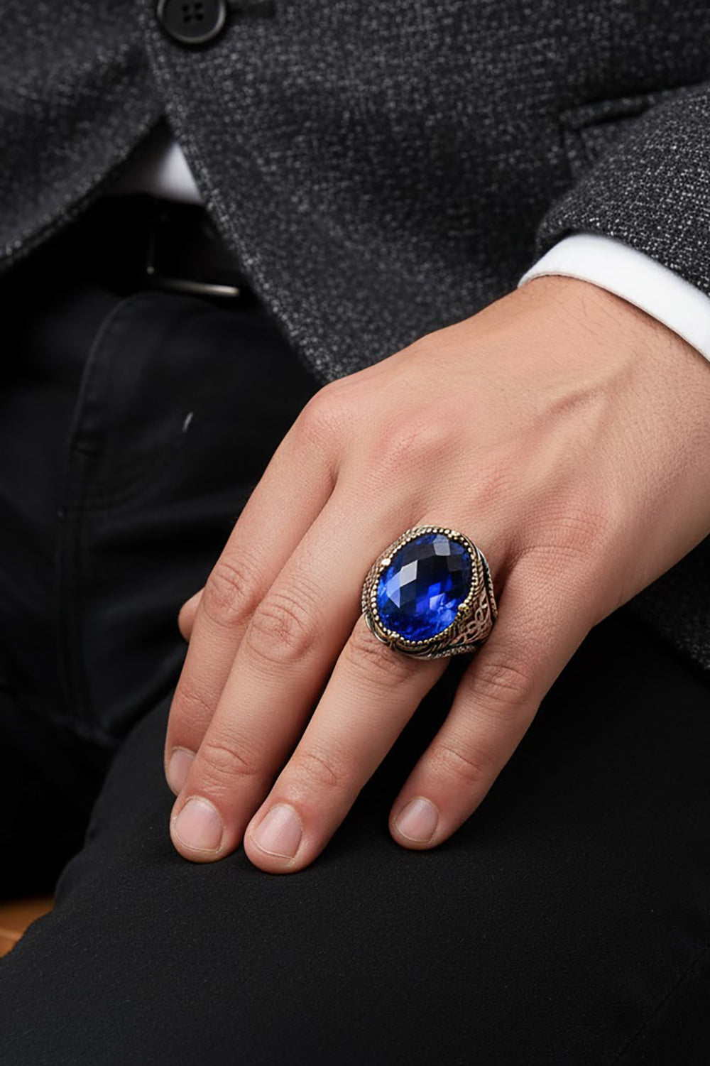 Alvenn Zircon Silver Ring