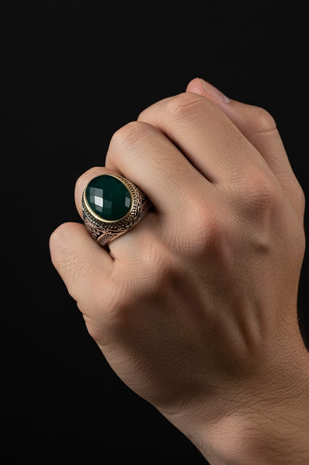 Denor Zircon Silver Ring