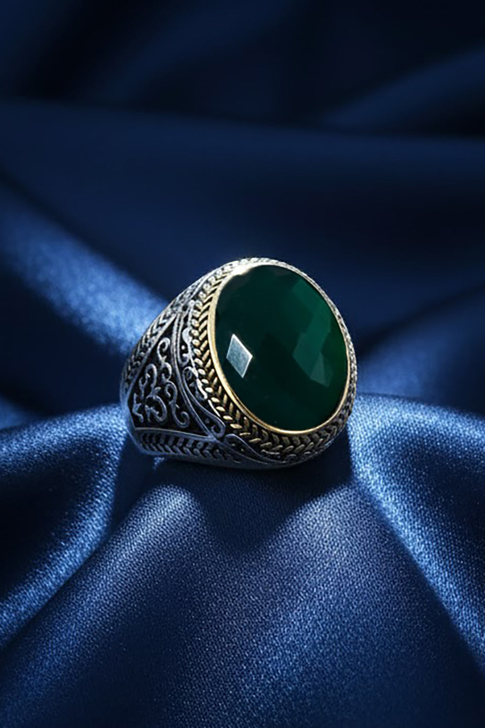 Denor Zircon Silver Ring