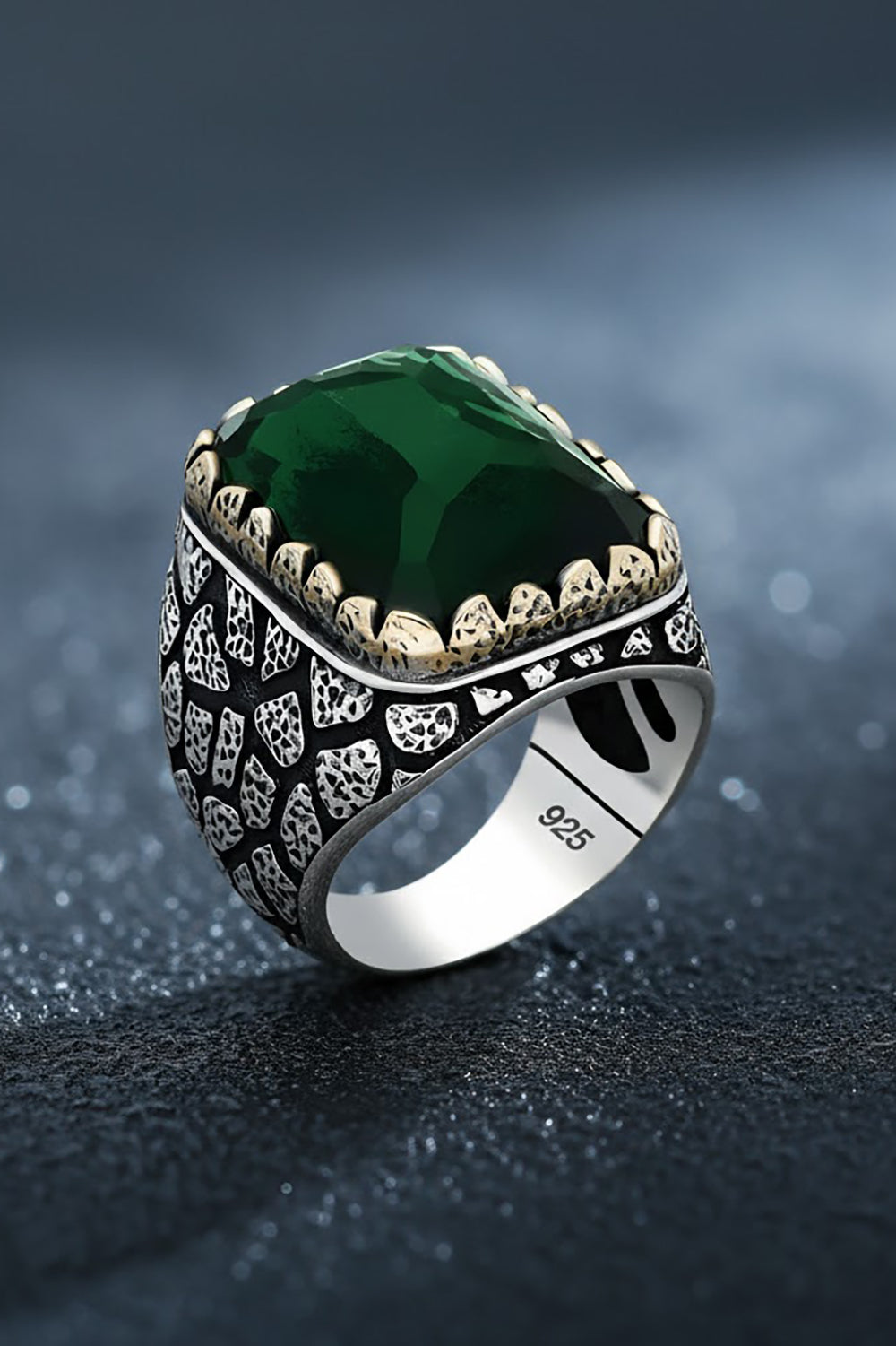 Aeric Zircon Silver Ring