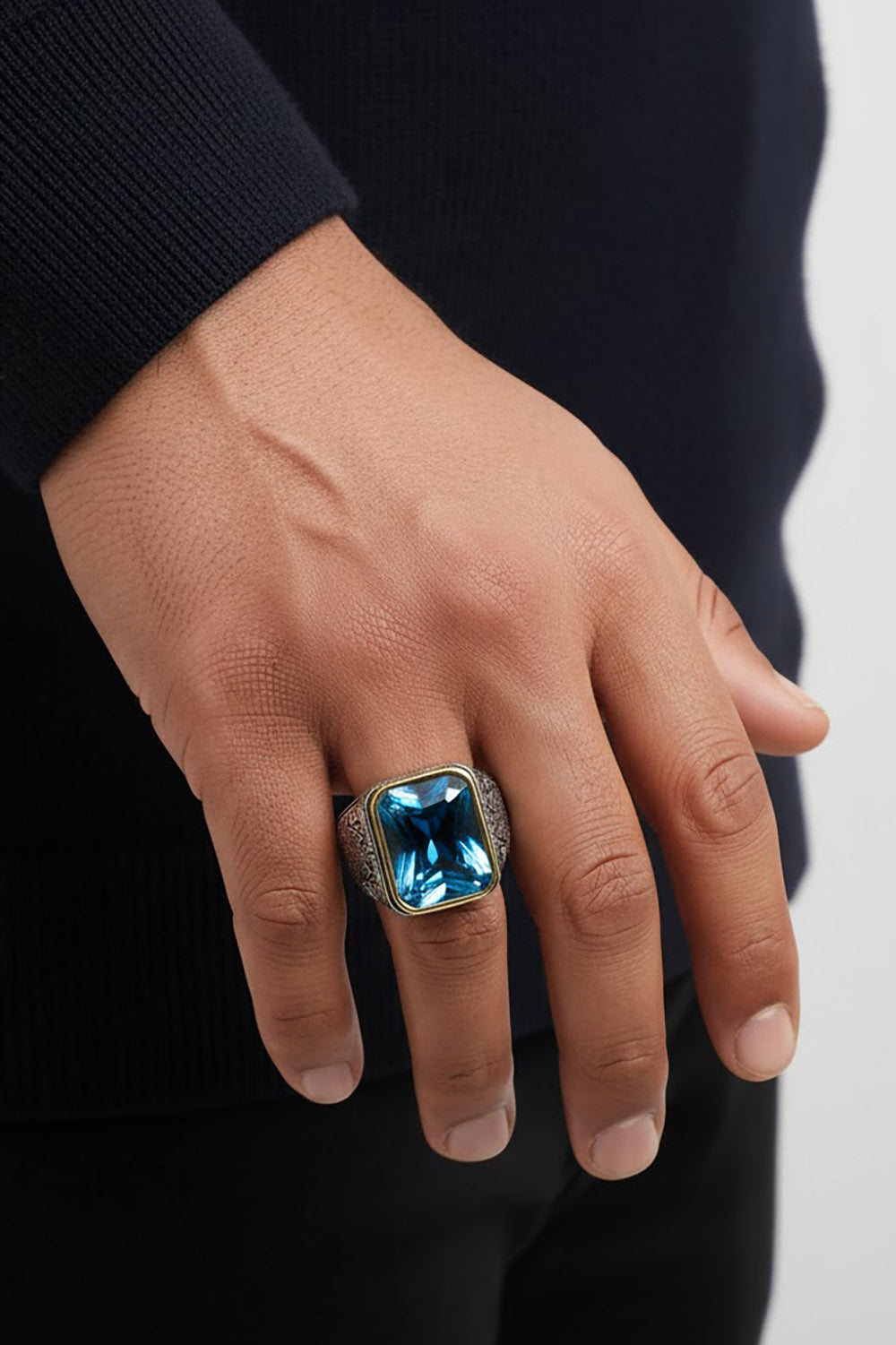 Faryn Zircon Silver Ring