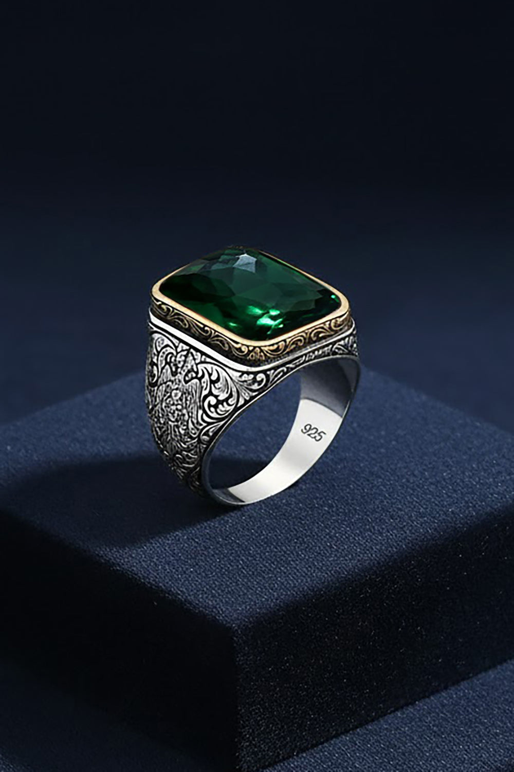 Orlan Zircon Silver Ring