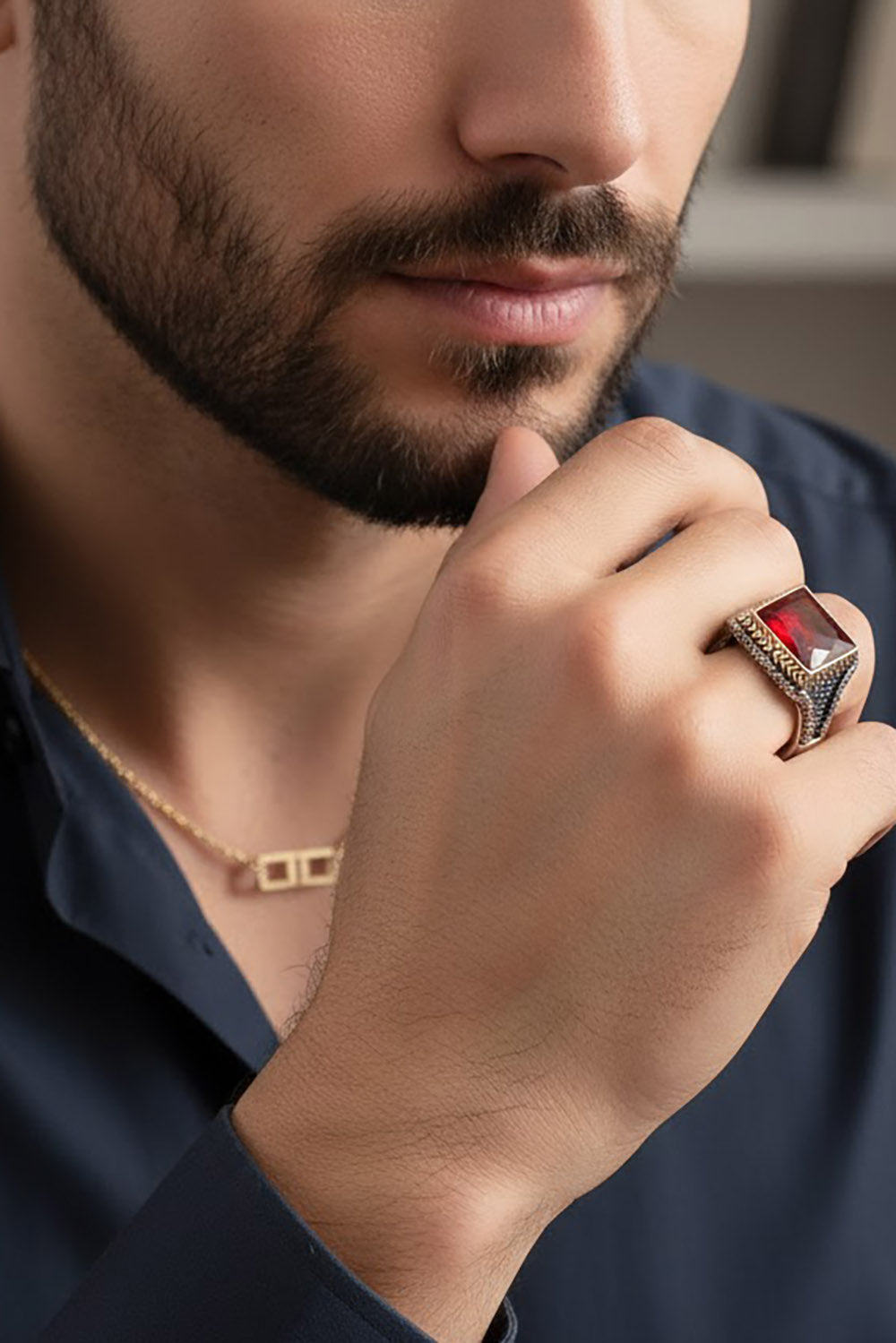 Alvenor Zircon Silver Ring