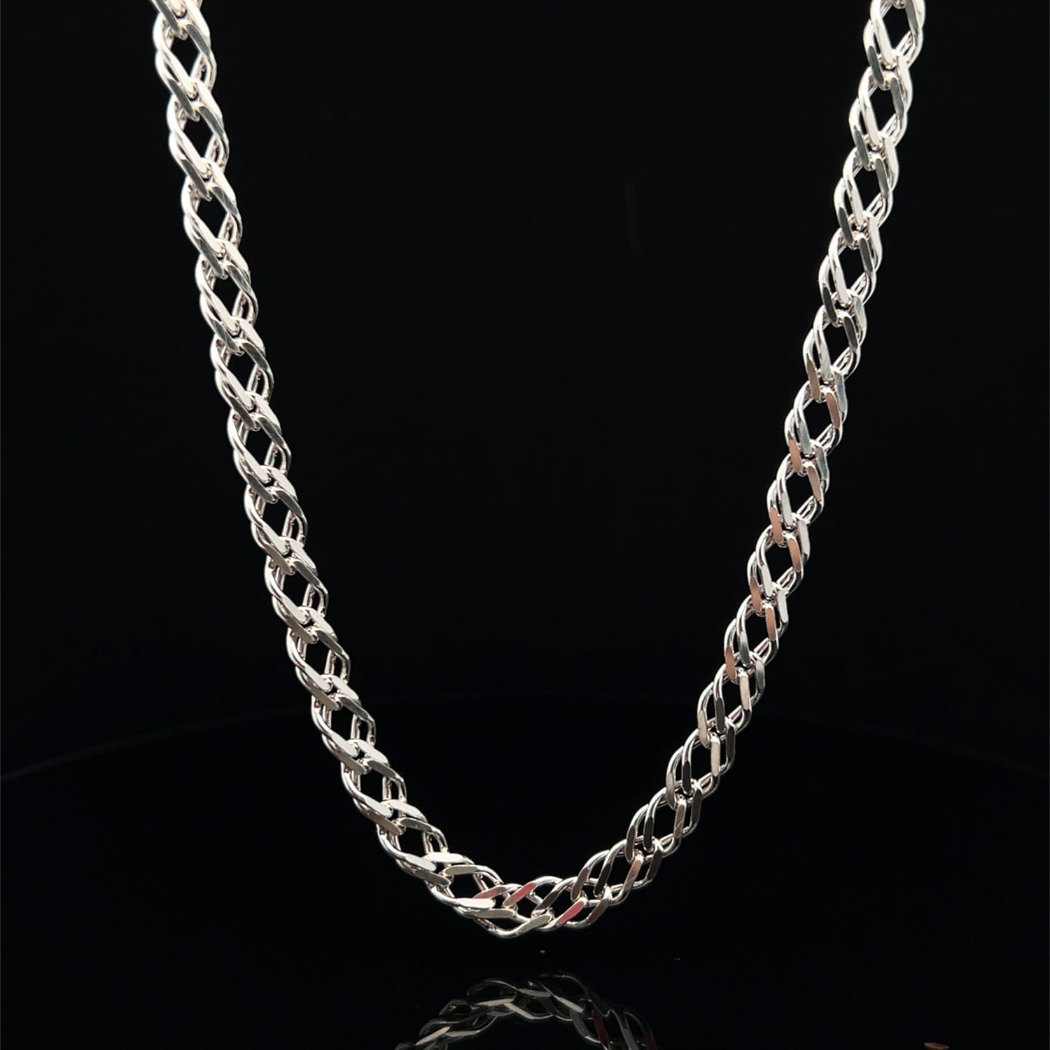 Sterling Silver Rombo Chain - 5.85mm