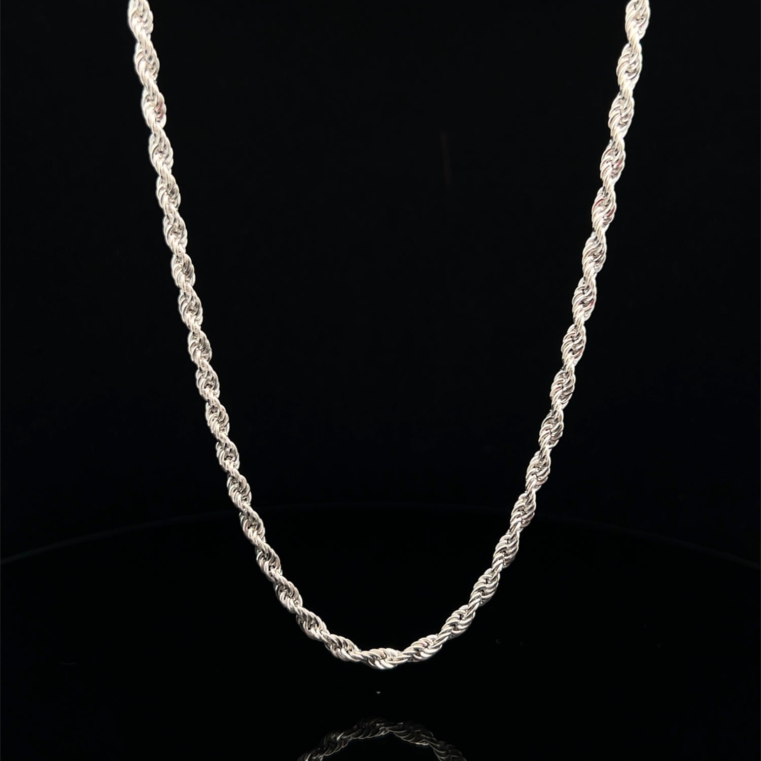 Sterling Silver Rope Chain - 3.15mm
