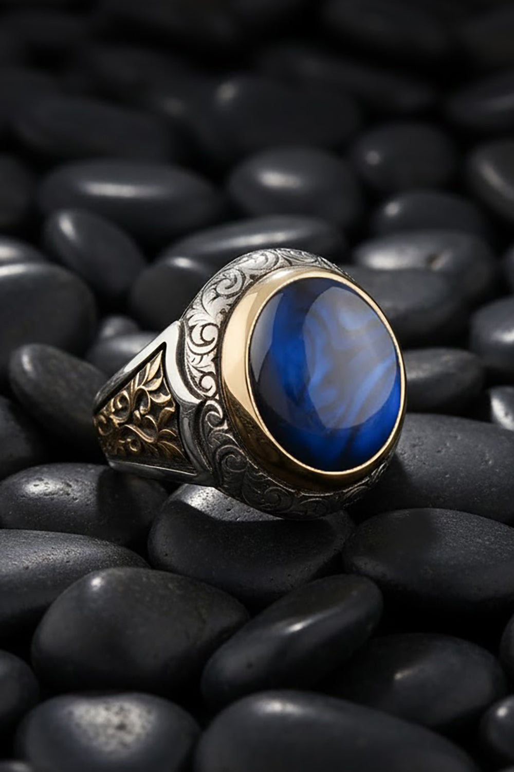 Velricx Mother of Pearl Silver Ring