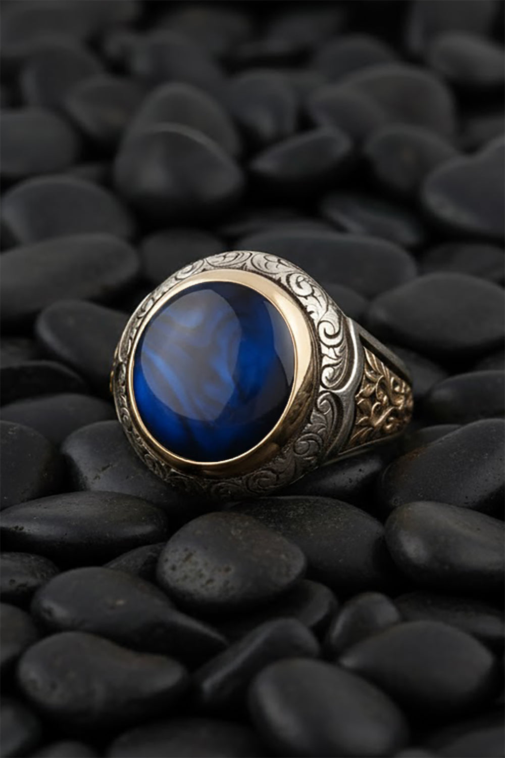 Velricx Mother of Pearl Silver Ring