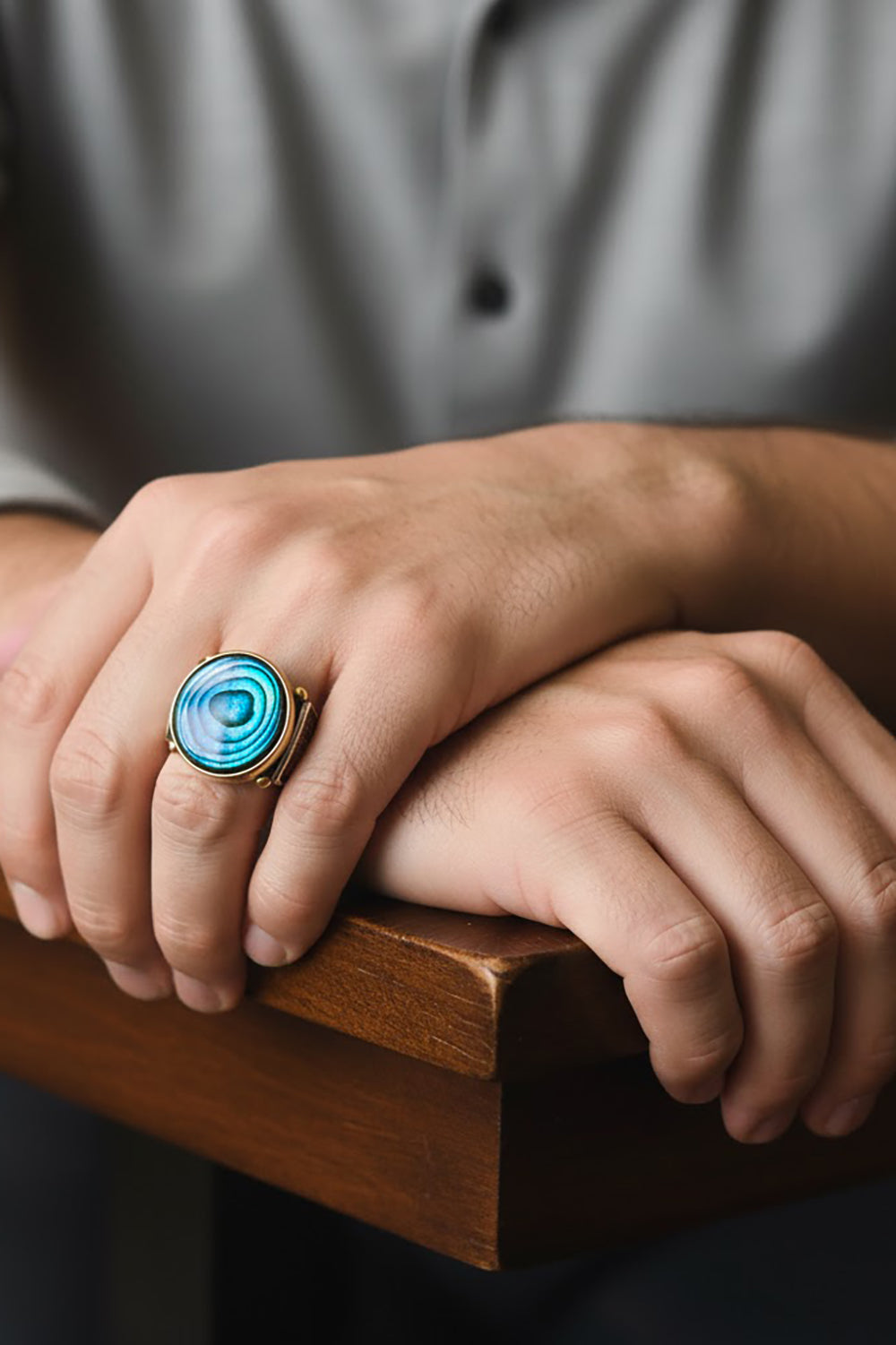 Zyric Mother of Pearl Silver Ring