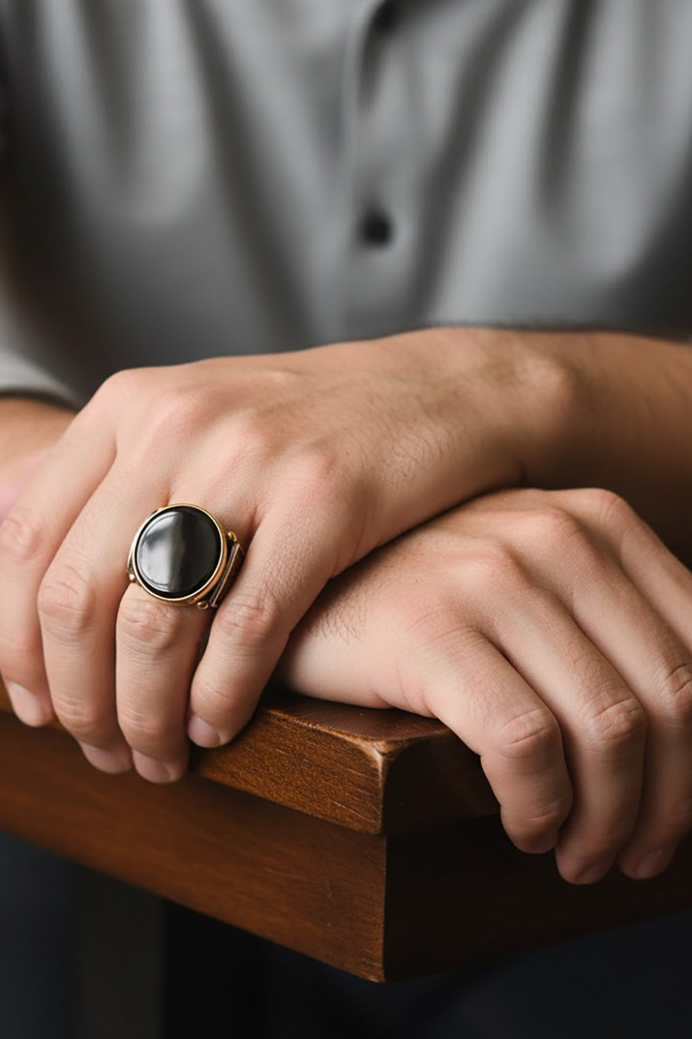 Alvor Handmade Onyx Silver Ring