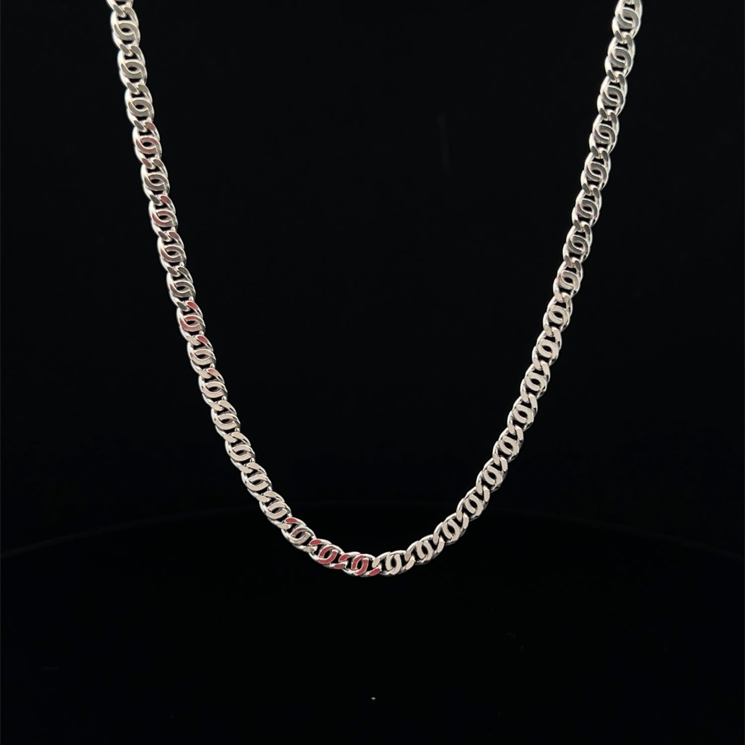 Sterling Silver Tiger Eye Chain - 3.45mm