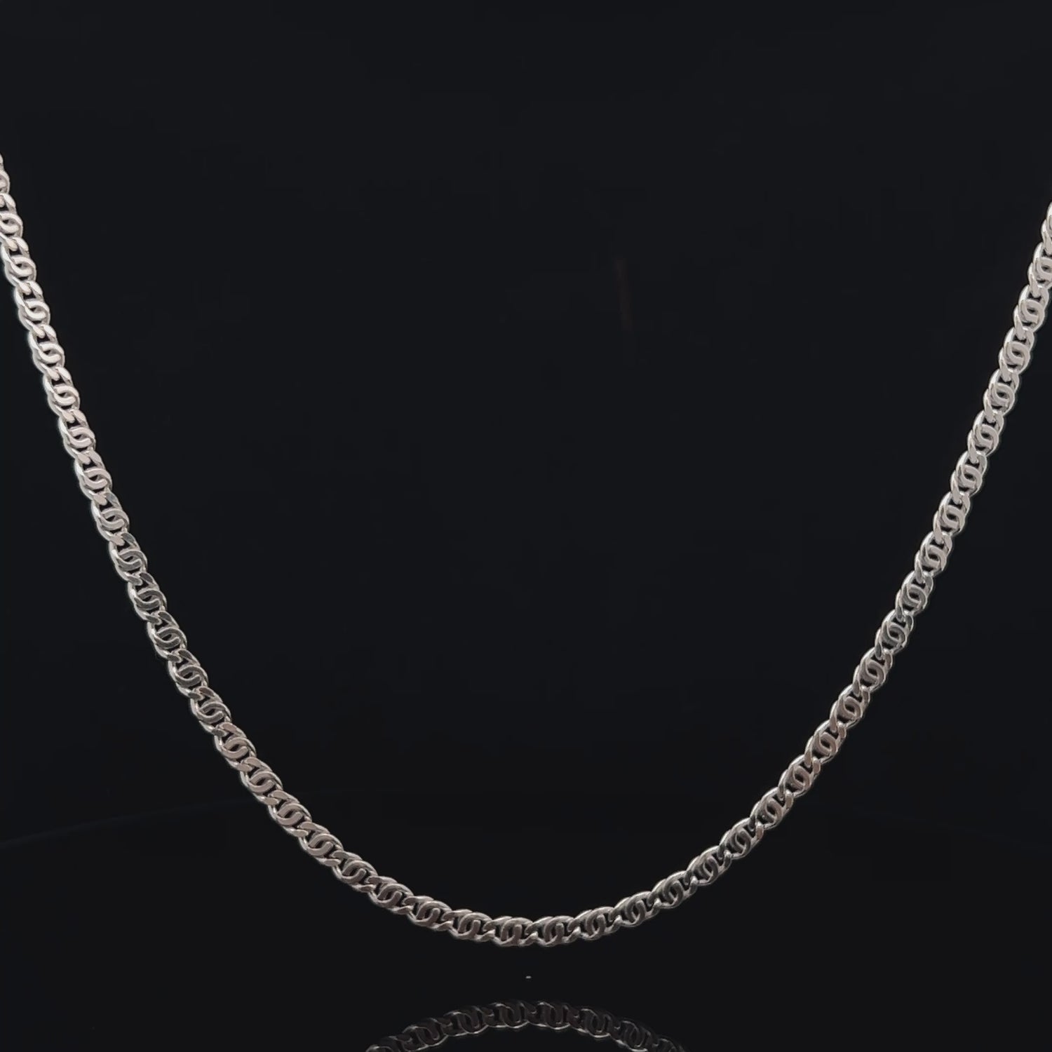 Sterling Silver Tiger Eye Chain - 3.45mm