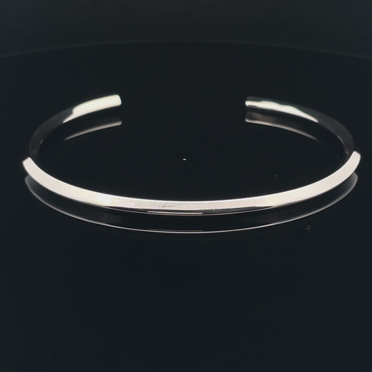 Elegant Minimalist Silver Bracelet