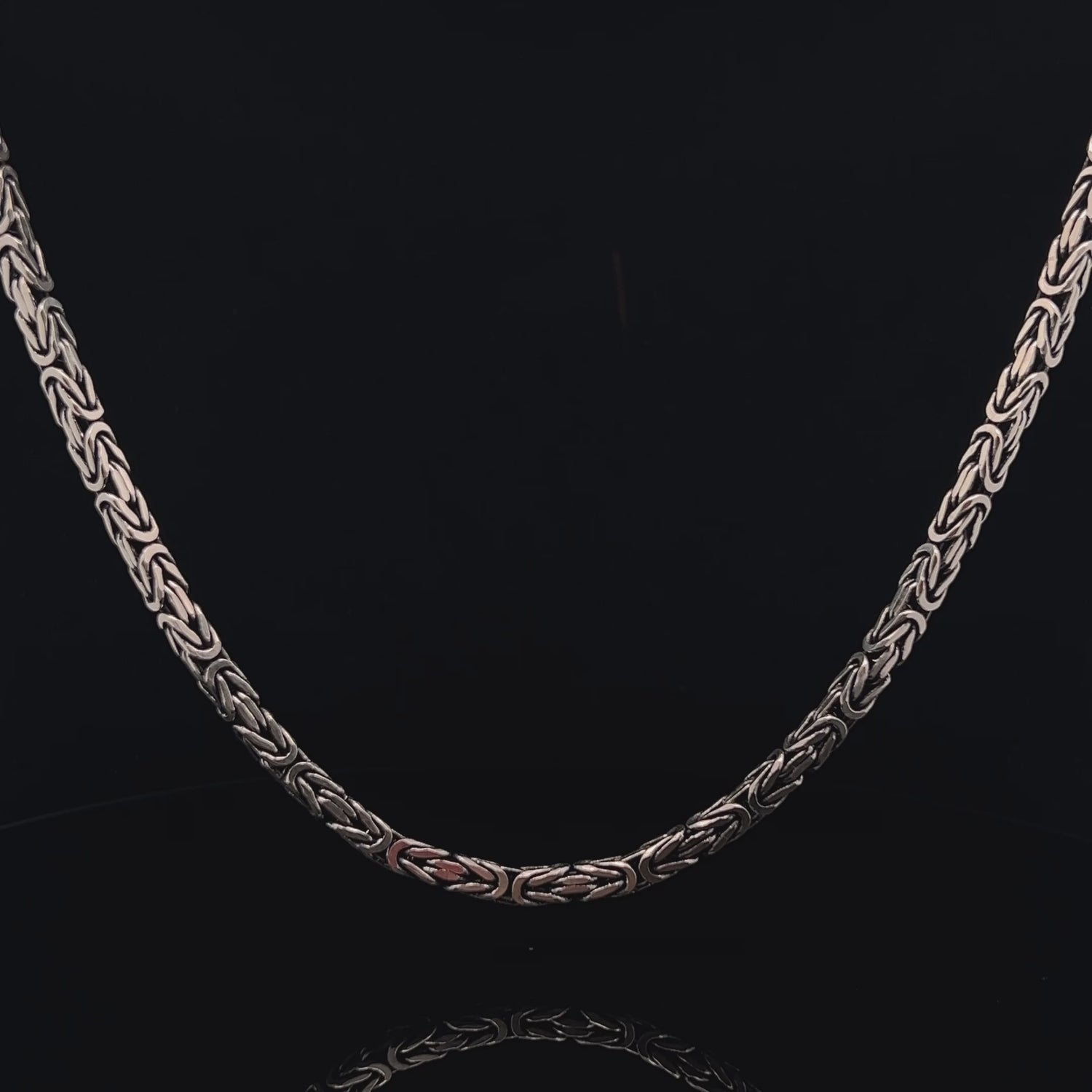 Sterling Silver Byzantine - 4.15mm