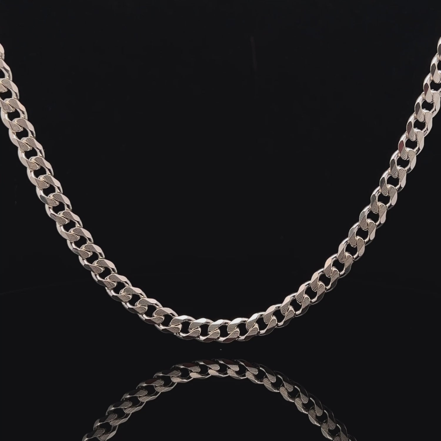 Sterling Silver Curb Chain - 6.20mm